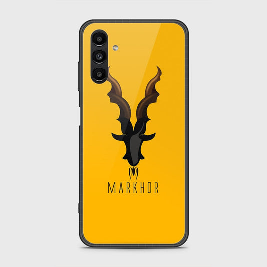 Samsung Galaxy A13 5G Cover- Markhor Series - HQ Ultra Shine Premium Infinity Glass Soft Silicon Borders Case (Fast Delivery)