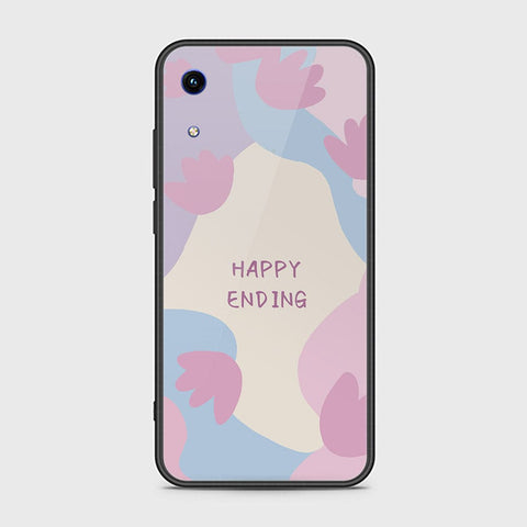 Huawei Honor Play 8A Cover - Happy Series - HQ Ultra Shine Premium Infinity Glass Soft Silicon Borders Case