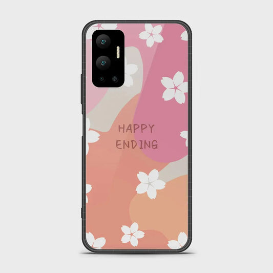 Infinix Hot 12 Cover - Happy Series - D25 -HQ Ultra Shine Premium Infinity Glass Soft Silicon Borders Case ( Fast Delivery )