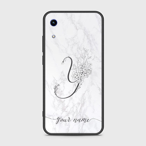 Huawei Honor Play 8A Cover - Personalized Alphabet Series Series - HQ Ultra Shine Premium Infinity Glass Soft Silicon Borders Case