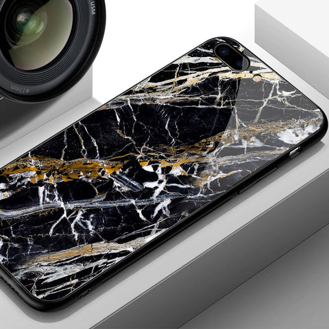 Vivo V30 Cover- Black Marble Series - HQ Ultra Shine Premium Infinity Glass Soft Silicon Borders Case