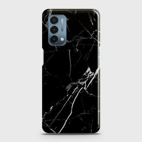 OnePlus Nord N200 5G Cover - Black Modern Classic Marble Printed Hard Case with Life Time Colors Guarantee (Fast Delivery)