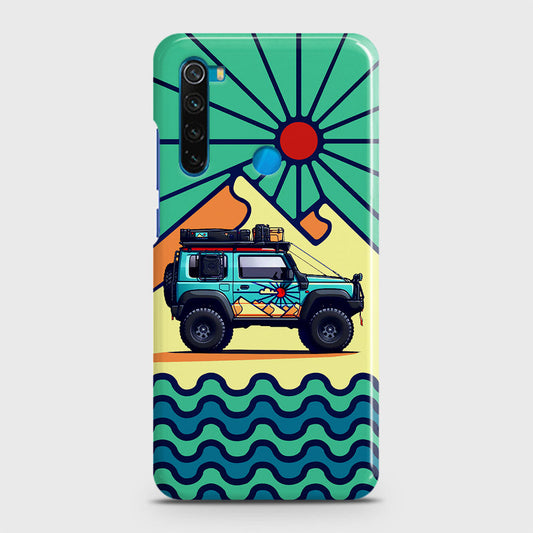 Xiaomi Redmi Note 8 2021 Cover - Adventure Series - Matte Finish - Snap On Hard Case with LifeTime Colors Guarantee ( Fast Delivery )