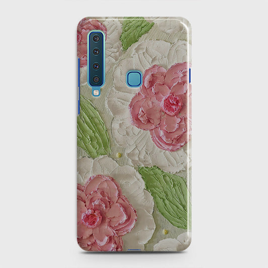 Samsung Galaxy A9 Star Pro Cover - Floral Series - Design 13 - Green - Matte Finish - Snap On Hard Case with LifeTime Colors Guarantee