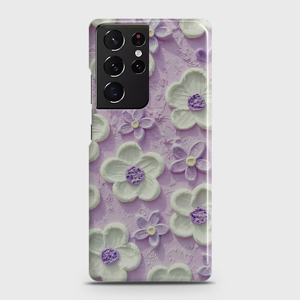 Samsung Galaxy S21 Ultra 5G Cover Floral Series Design