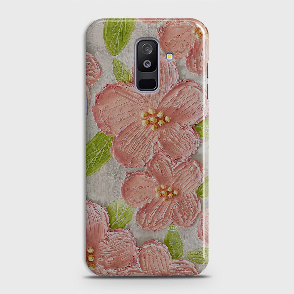 Samsung Galaxy A6 Plus 2018 Cover Floral Series Design
