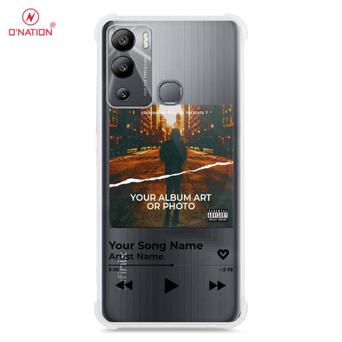 Infinix Hot 12i Cover - Personalised Album Art Series - 4 Designs - Clear Phone Case - Soft Silicon Borders