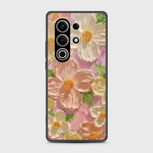 itel S25 Ultra Cover - Floral Series - Design 11 - White & Green - HQ Premium Shine Durable Shatterproof Case