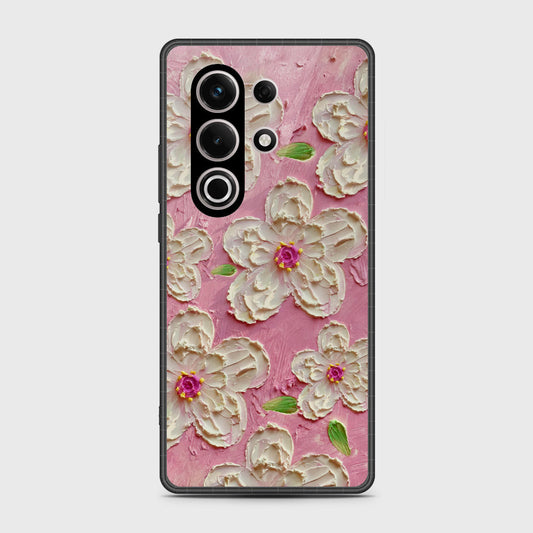 itel S25 Ultra Cover - Floral Series - Design 5 - Pink & White - HQ Premium Shine Durable Shatterproof Case