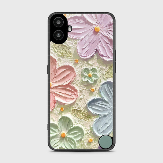 Nothing CMF Phone 1 Cover - Floral Series - Design 15 - Blue & Green - HQ Premium Shine Durable Shatterproof Case