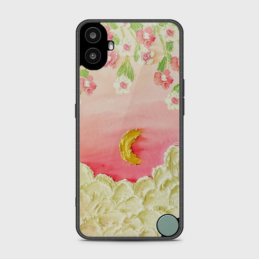 Nothing CMF Phone 1 Cover - Floral Series - Design 7 - Pink & Yellow - HQ Premium Shine Durable Shatterproof Case