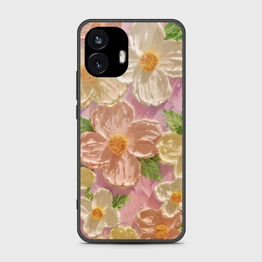 Nothing Phone 2 Cover - Floral Series - Design 11 - White & Green - HQ Premium Shine Durable Shatterproof Case
