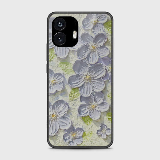 Nothing Phone 2 Cover - Floral Series - Design 12 - Grey & Green - HQ Premium Shine Durable Shatterproof Case