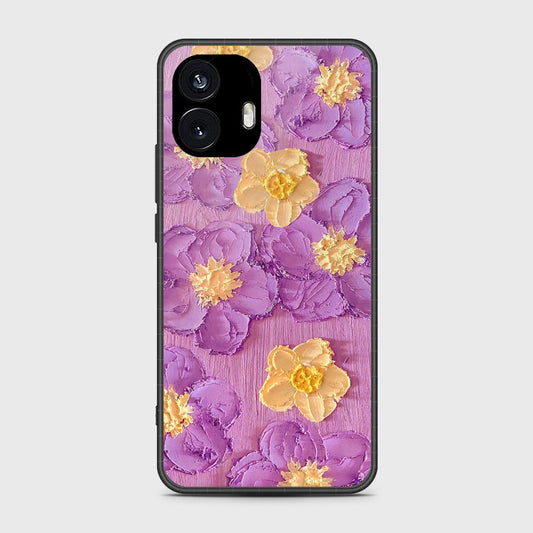 Nothing Phone 2 Cover - Floral Series - Design 8 - Purple & Yellow - HQ Premium Shine Durable Shatterproof Case