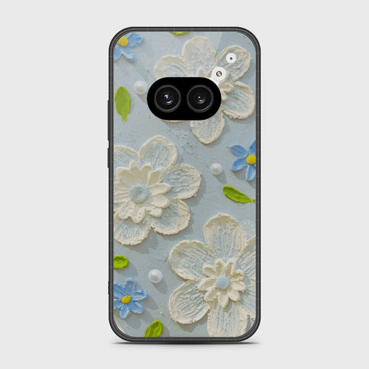 Nothing Phone 2a Cover - Floral Series - Design 3 - Sky Blue - HQ Premium Shine Durable Shatterproof Case