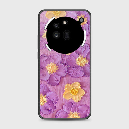 Nothing Phone 3a Pro Cover - Floral Series - Design 8 - Purple & Yellow - HQ Premium Shine Durable Shatterproof Case