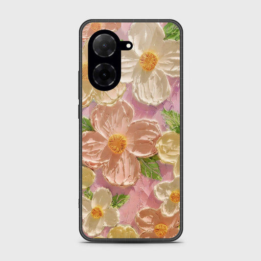 Xiaomi Redmi A5 4G Cover - Floral Series - Design 11 - White & Green - HQ Premium Shine Durable Shatterproof Case