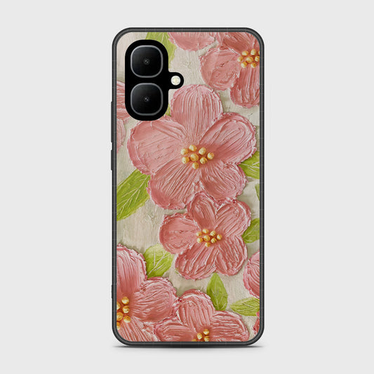 Infinix Smart 10 Cover - Floral Series - Design 9 - Pink & Green - HQ Premium Shine Durable Shatterproof Case