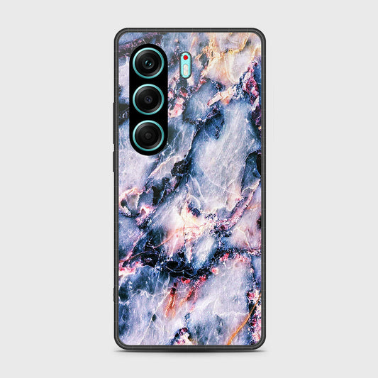 Tecno Camon 40 Pro - Colorful Marble Series - HQ Premium Shine Durable Shatterproof Case