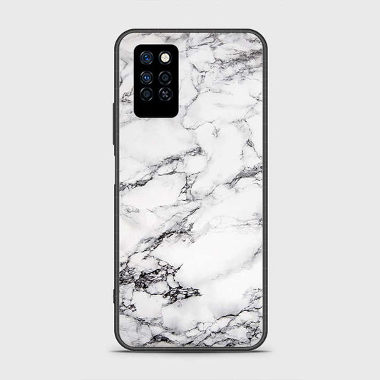 Infinix Note 10 Pro Cover - White Marble Series - HQ Premium Shine Durable Shatterproof Case