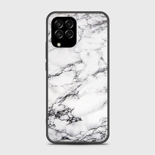 Samsung Galaxy M33 - White Marble Series - HQ Premium Shine Durable Shatterproof Case