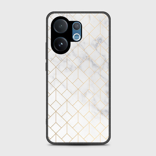 Vivo V60 - White Marble Series 2 - HQ Premium Shine Durable Shatterproof Case