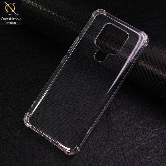 Tecno Camon 16 Cover - Soft 4D Design Shockproof Silicone Transparent Clear Case