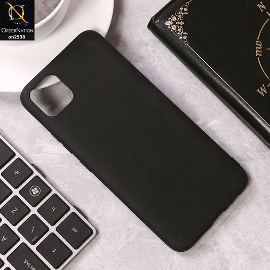 Realme C11 Cover - Black - New Silicone Ultra Thin Soft Tpu Jelly Case