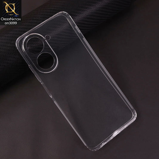 Xiaomi Redmi A5 4G Cover - Transparent - Soft 4D Design Shockproof Silicone Transparent Clear Camera Protection Case