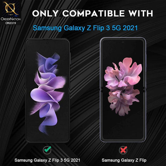 Samsung Galaxy Z Flip 5 5G Protector - 360° Transparent Full Body Unbreakable Protective Film Sticker Cover