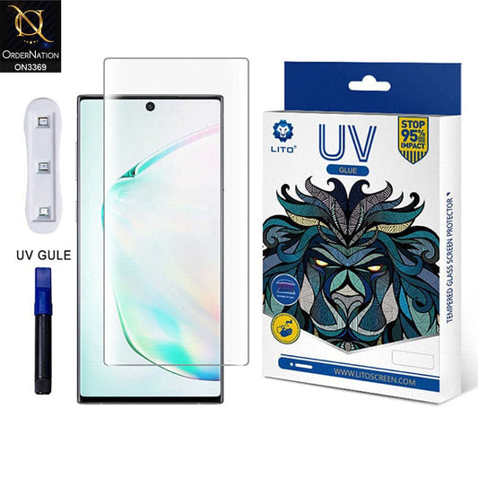 Samsung Galaxy S24 Plus Screen Protector - LITO - UV Liquid Full Glue Tempered Glass Screen Protector