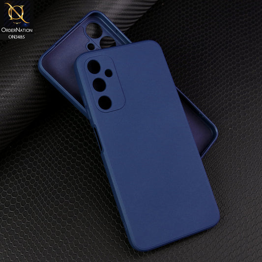 Samsung Galaxy A05s Cover - Blue - ONation Silica Gel Series - HQ Liquid Silicone Elegant Colors Camera Protection Soft Case