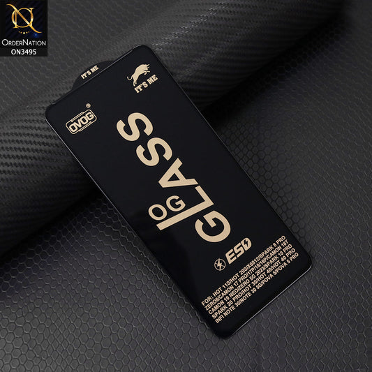 Tecno Camon 19 Pro Mondrian Mondrian Cover - Black - Xtreme Quality Tempered Go Glass Screen Protector