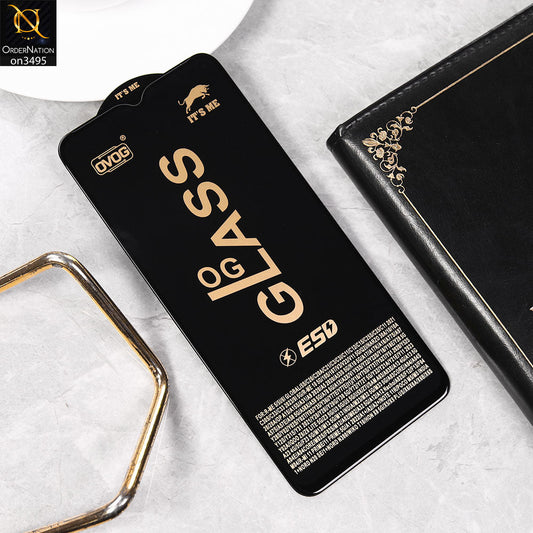 Vivo Y02s Cover - Black - Xtreme Quality Tempered Go Glass Screen Protector