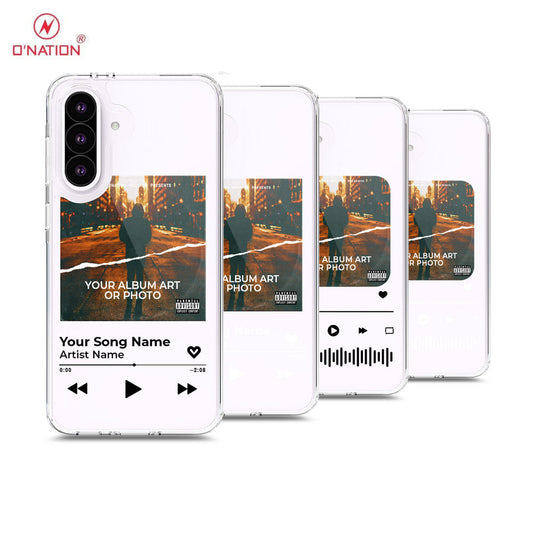 Samsung Galaxy A56 Cover - Personalised Album Art Series - 4 Designs - Clear Phone Case - Soft Silicon Borders