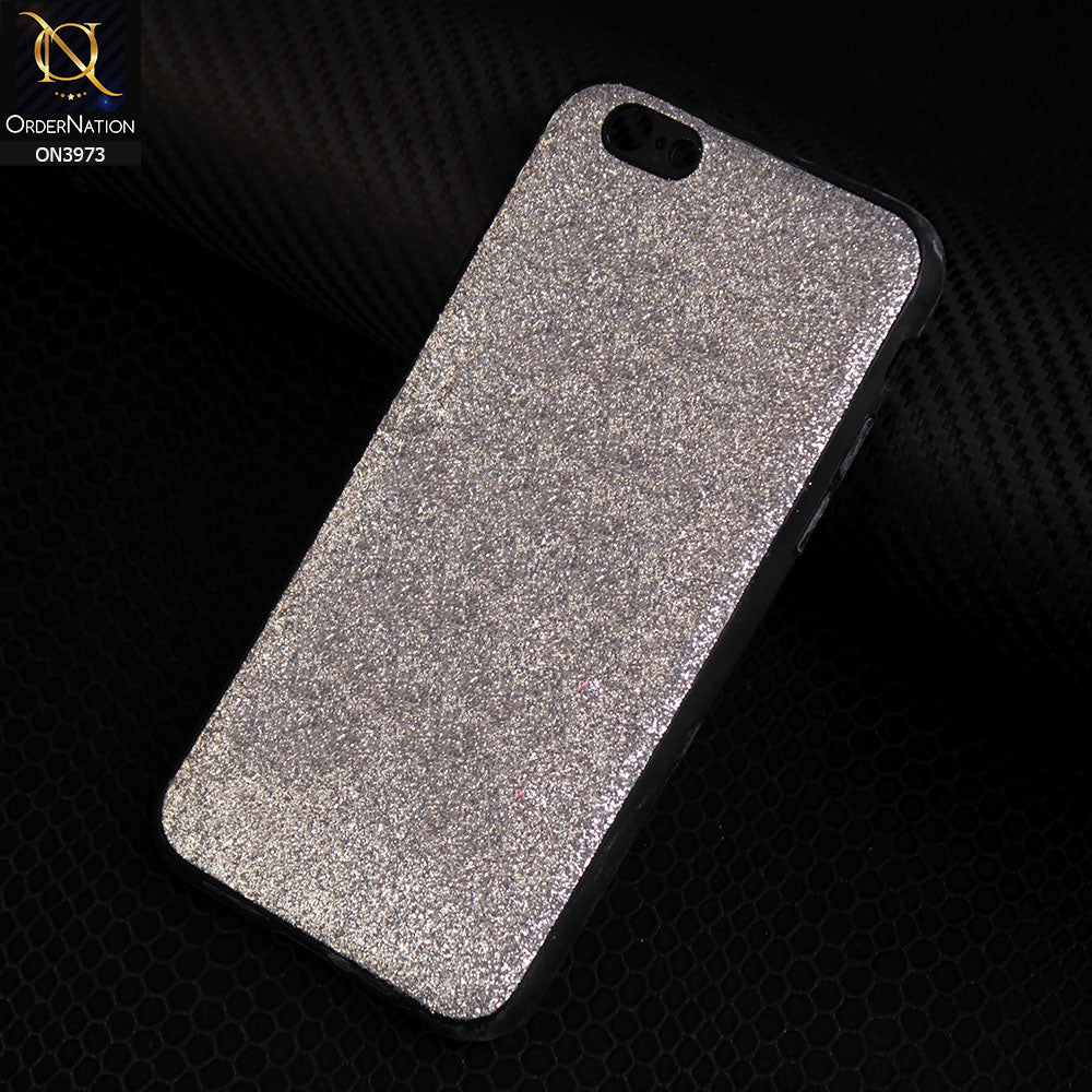 iPhone 6S Cover Silver New Bling Bling Shiny Sparkle Soft