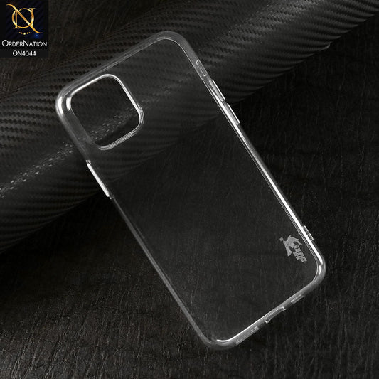 iPhone 11 Cover - Transparent - Soft Silicone + TPU case with Camera Bumper Protection