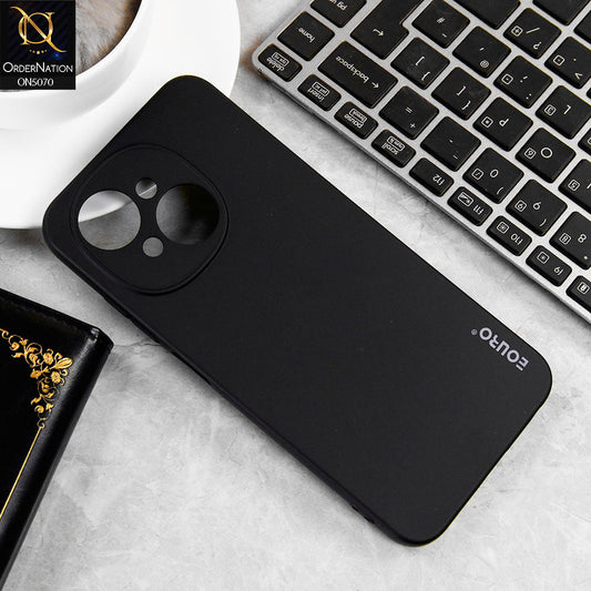 Tecno Pop 9 Cover - Black - New Liquid Silicone Soft TPU Case With Camera Protection