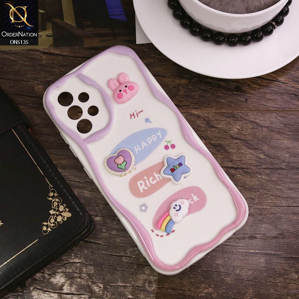Samsung Galaxy A32 Cover Design Cute 3D Cartoon Soft Silicon
