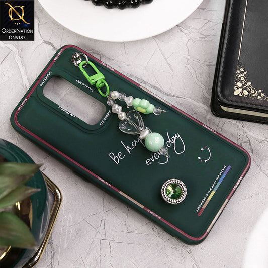 Oppo A9 2020 Cover - Green - New Colorful Candy Colors Happiness Series Soft Protective Case
