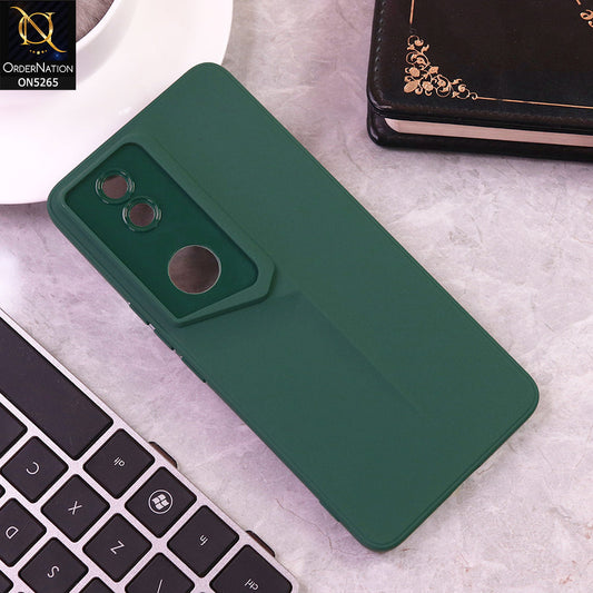 Vivo V50 Cover - Green - Sports Car Design Soft Case With Camera Protection