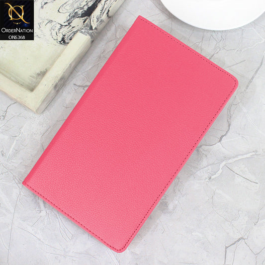 Lenovo Tab 4 8 Cover - Pink - 360 Rotating Pu Leather Flip Smart Protective Cover Casing