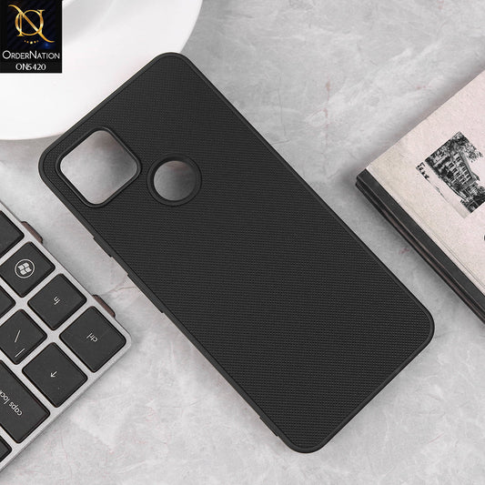 Google Pixel 5a 5G Cover - Black - New Dotted Leather Texture Soft Borders Case