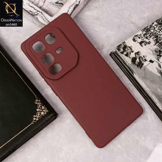 Infinix Note 50 Pro 4G Cover - Red - New Soft Silicone Case With Camera Protection