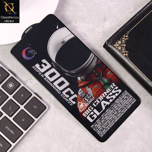 Oppo Reno 8 Pro  Screen Protector - Black - Premium G-tel 300CC Tempered High Quality Big Corner Screen Protector