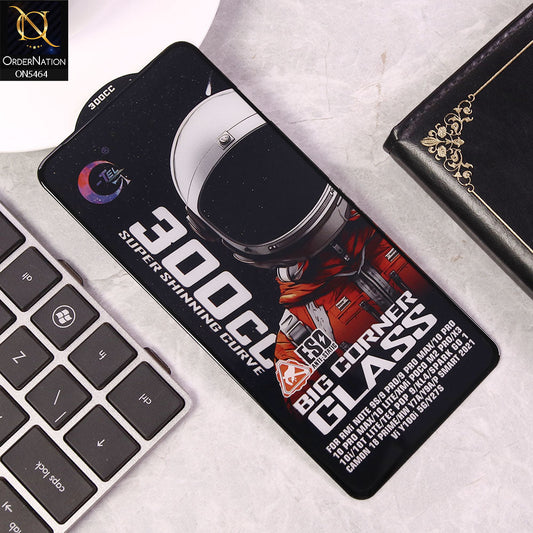 Xiaomi Redmi Note 9S Screen Protector - Black - Premium G-tel 300CC Tempered High Quality Big Corner Screen Protector