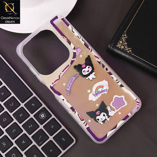 Itel P55 4G Cover - Design 7 - New Shiny Soft Cartoon Case