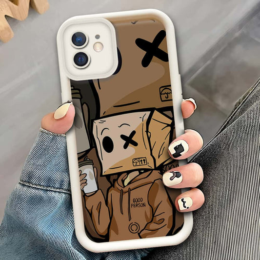 iPhone 11  - Offwhite - D4 - ONation Step Up Series - HQ Liquid Silicone Soft Case