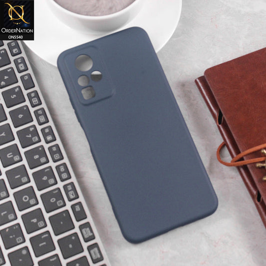 Infinix Note 11 Cover - Blue - New Premium High Quality Matte Sillica Gel Soft Case