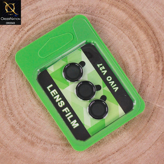 Vivo V27 Camera Protector - Black - Lens Film Anti Scratch Protective Camera Lens Protector